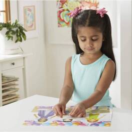 Zestaw z naklejkami wielokrotnego użytku Ubierz Tancerki Melissa & Doug