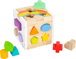 Drewniany tęczowy sorter