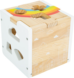 Drewniany tęczowy sorter