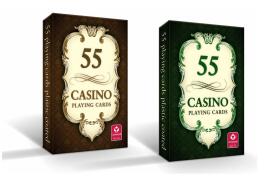 CASINO - karty do gry 55 kart CARTAMUNDI