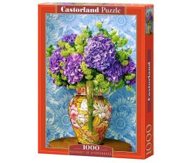 Puzzle 1000 Bouquet of Hydrangeas CASTOR