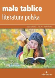 Małe tablice. Literatura polska w.2019 ADAMANTAN