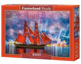 Puzzle 1000 Czerwona Fregata CASTOR
