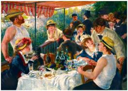 Puzzle 1000 Śniadanie wioślarzy, Renoir, 1881