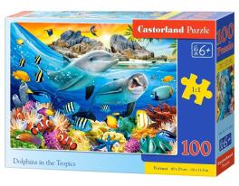 Puzzle 100 Dolphins in the Tropics CASTOR
