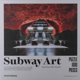 Puzzle 1000 Subway Art Fire