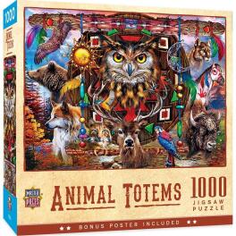 Puzzle 1000 Duch zwierząt