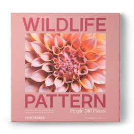 Puzzle 500 Wildlife Pattern Dahlia