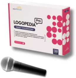 eduSensus Logopedia Pro - pakiet poszerzony 4.0 + mikrofon + KARTY PRACY