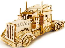 Puzzle Drewniane 3D Ciężarówka