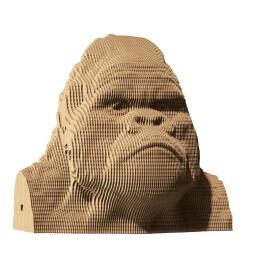 Puzzle 3D kartonowe - Goryl