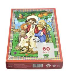 Puzzle 60 - Jezus wśród dzieci