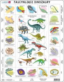 Układanka Fascynujące Dinozaury PL