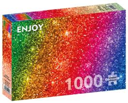 Puzzle 1000 Błyszczący kolorowy gradient