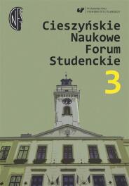 Cieszyńskie Naukowe Forum Studenckie T.3