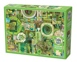 Puzzle 1000 Pomaluj mój świat na kolor... zielony