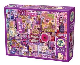 Puzzle 1000 Pomaluj mój świat na kolor... fiolet