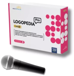 eduSensus Logopedia Pro - pakiet Gold 4.0 + mikrofon + KARTY PRACY