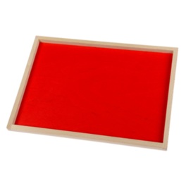 Kolorowe tacki - tacka czerwona