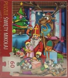 Puzzle 60 - Święty Mikołaj